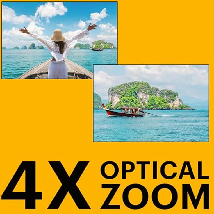 KODAK Pixpro Pack WPZ2, Digitalkamera 16MP, wasserdicht bis 15m, stoßfest, 720p Video, 2,7 Zoll LCD, blau, inklusive 2 Akkus und 1 x 16 GB SD-Karte – Bild 5