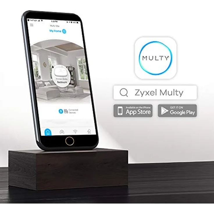 Zyxel Multy X WSQ50 - WLAN-System (2 Router) - bis zu 418 m² - Netz - GigE - 802.11a/b/g/n/ac, Bluetooth 4.1 LE - Tri-Band - Preisvergleich – Bild 5