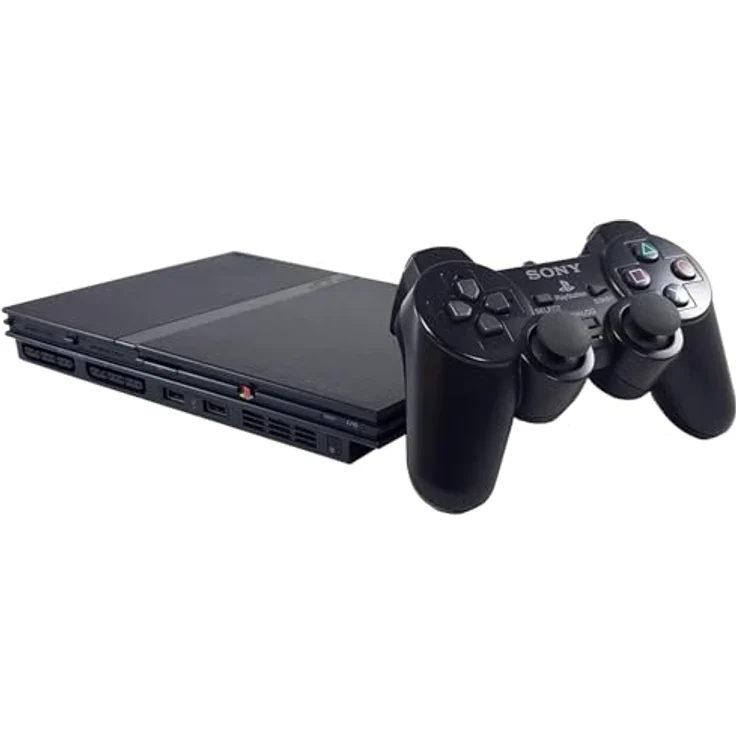 Sony PlayStation 2 Schwarz – Bild 2