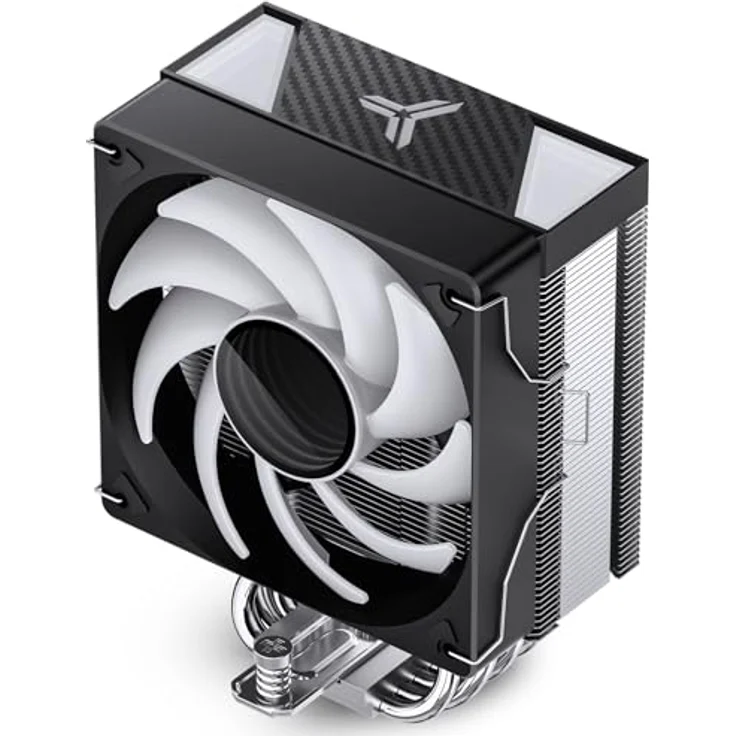 Jonsbo CR-1000 V2 PRO ARGB CPU-Kühler, 120mm - schwarz, leistungsstarker Turm-Kühler mit 6 Heatpipes, 1x PWM-Lüfter, 230 W TDP – Bild 3
