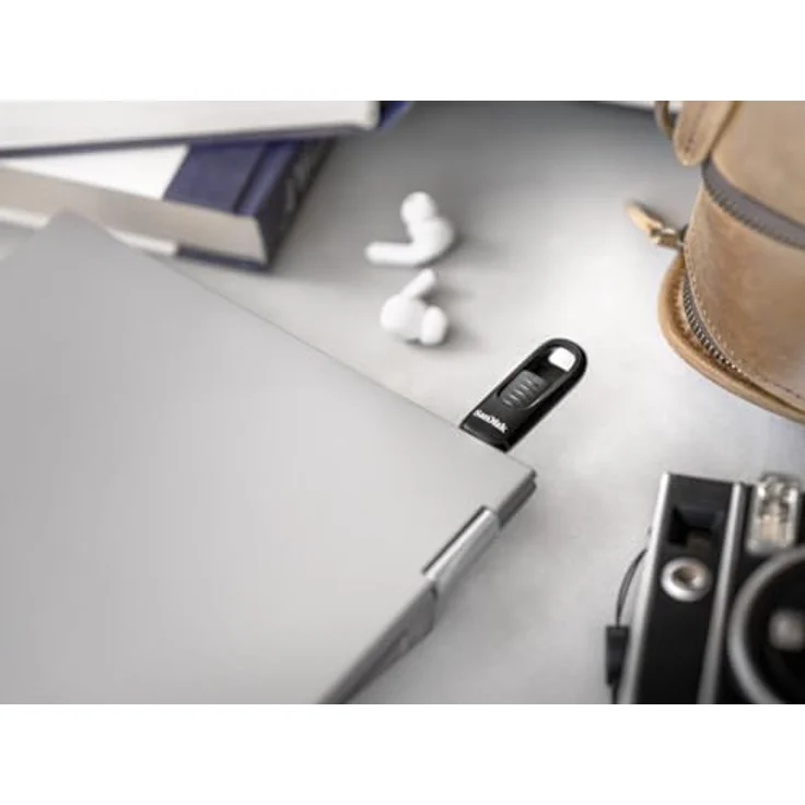 SanDisk Ultra® Slider USB-Type-C™-Laufwerk 64 GB (USB-Flash-Laufwerk, einziehbarer Anschluss, USB 3.2 Gen 1, bis zu 300 MB/s) Schwarz – Bild 5