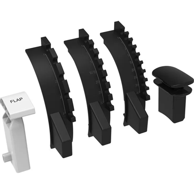 HONEYCOMB Flap Kit für Bravo Throttle Quadrant, authentisches Gaming-Zubehör mit 3 austauschbaren Flap-Platten und 5-7-9 Detents für Airbus und Boeing