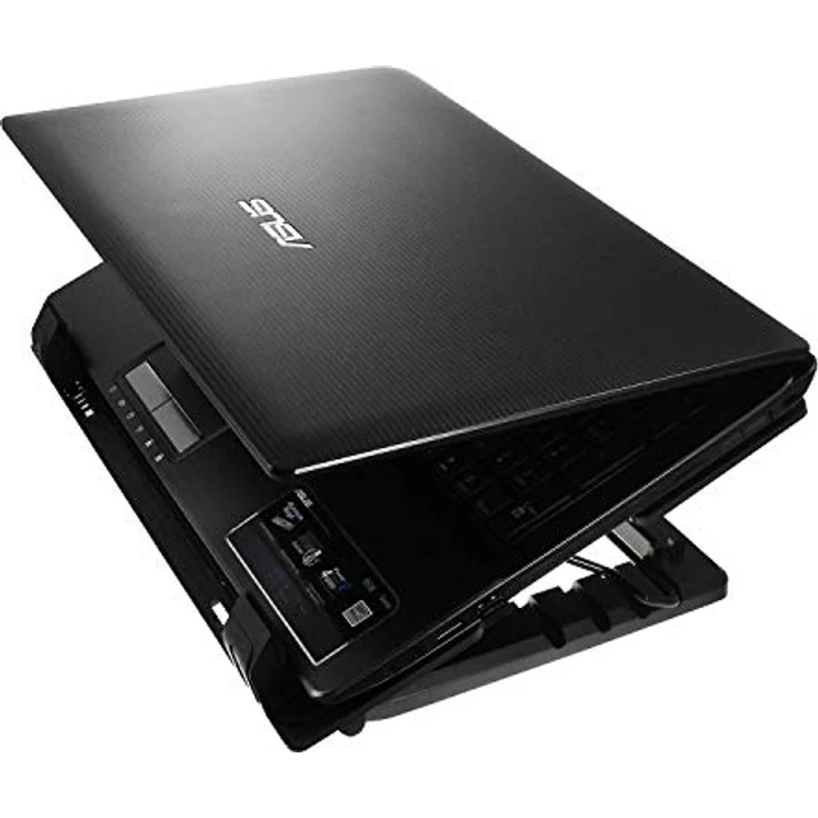 AAB Cooling NC20 - Laptop Kühlung Pad mit 125mm Lüfter, Einstellbare Neigung and Blau Beleuchtung, Laptop Kühler, Coolpad, Laptop Ständer für bis 15,6 Zoll Laptops und PS4 / XBOX Consolen – Bild 9
