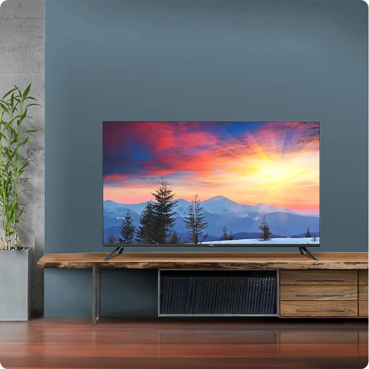 CHiQ U50G7LX, 50 Zoll (126 cm) UHD Smart TV mit Android, WLAN, Schwarz