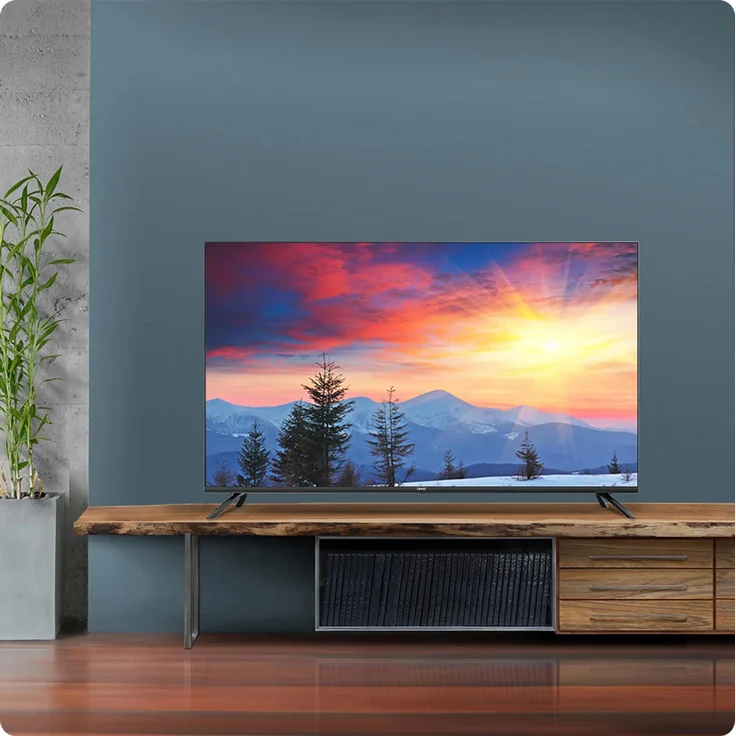 CHiQ U50G7LX, 50 Zoll (126 cm) UHD Smart TV mit Android, WLAN, Schwarz