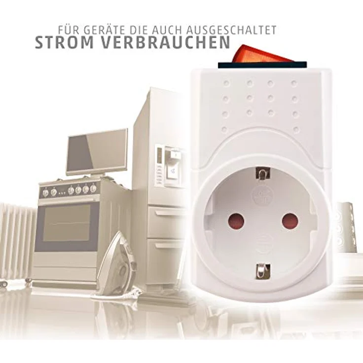 Zwischenstecker mit Schalter von 4smile.shop | beleuchtet – Bild 5