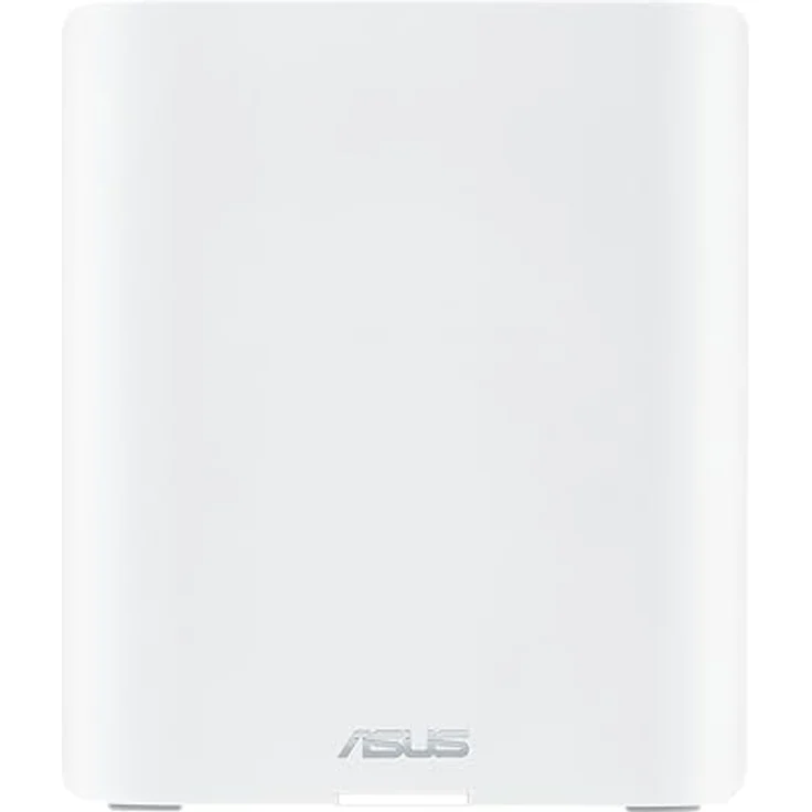 ASUS ZenWiFi BT8 Tri-Band WiFi 7 (802.11be) Smart AiMesh Extendable Router 1er Pack weiß - 6 GHz WLAN, 14 Gbps, bis zu 275m² Abdeckung, Dual 2.5G Ports, Kindersicherung, VPN – Bild 1