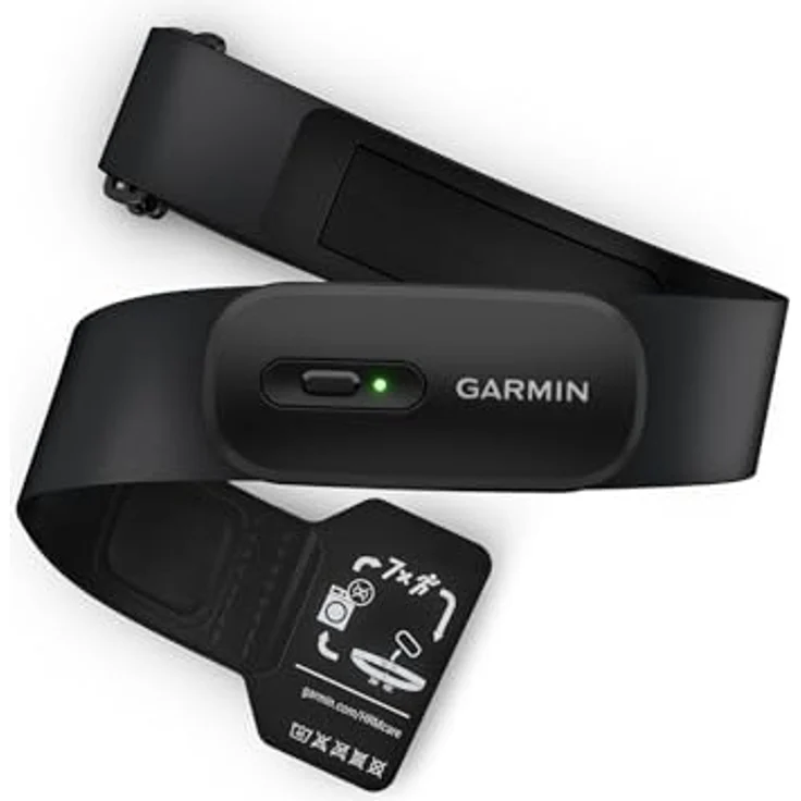 Garmin HRM200, Herzfrequenz-Brustgurt mit präziser Messung, M-XL, waschmaschinenfest, bis zu 1 Jahr Batterielaufzeit – Bild 1