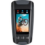 Lixada 4K 60FPS Multifunktionale Fahrrad- und Motorradkamera, regendicht mit 2,0 Zoll IPS Bildschirm, WiFi, LED-Taschenlampe und 2500mAh Akku