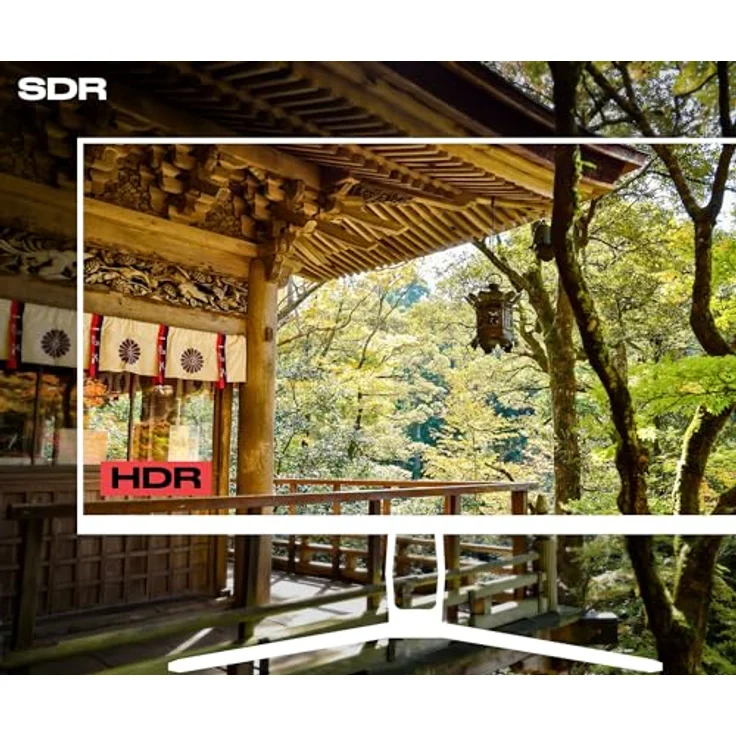 JapanNext JN-V315UHDR Monitor 31,5 Zoll VA 4K UHD (3840x2160) | HDR-Technologie | Neigungsverstellung | Integrierte Lautsprecher | G-Sync/FreeSync | VESA-kompatibel | 2 Jahre Garantie – Bild 4