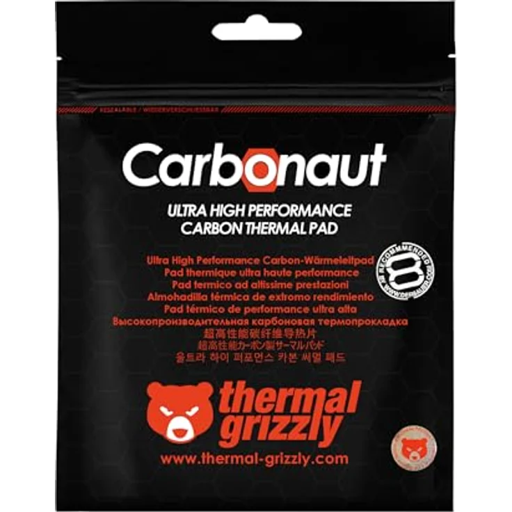 Thermal Grizzly Carbonaut Wã¤Rmeleitpad 38 0,2 mm – Bild 10