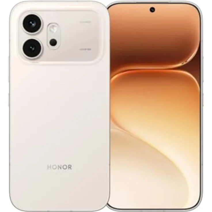 Honor 600 5G Dual Sim 8GB RAM 512GB - Gold (512 GB, Gold, Golden white, Weiss, 6.57", Dual SIM, 5G), Smartphone, Weiss, Gold – Bild 1