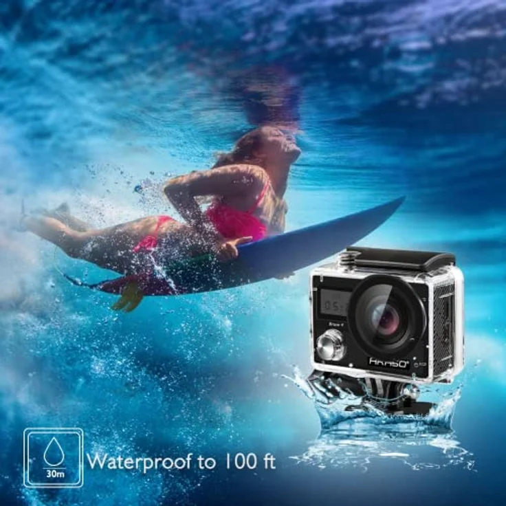AKASO Brave 4 (4K) inkl. Zubehör-Kit  – Bild 5