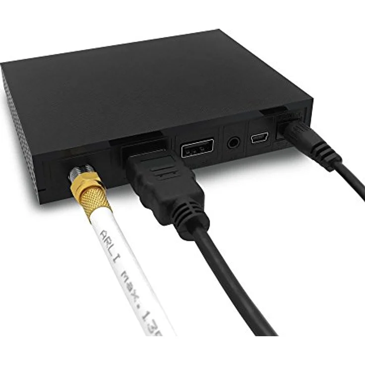 ARLI AH1 HD Sat Receiver vorprogrammiert Kanalliste Astra Hotbird Türksat FullHD Mini DVB-S2 USB 1080p 12V Netzteil – Bild 3