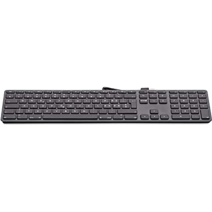 LMP USB Numeric Keyboard KB-1243, 110 Keys, 2X USB, Aluminum, Czech Layout, MacOS, Space Grey