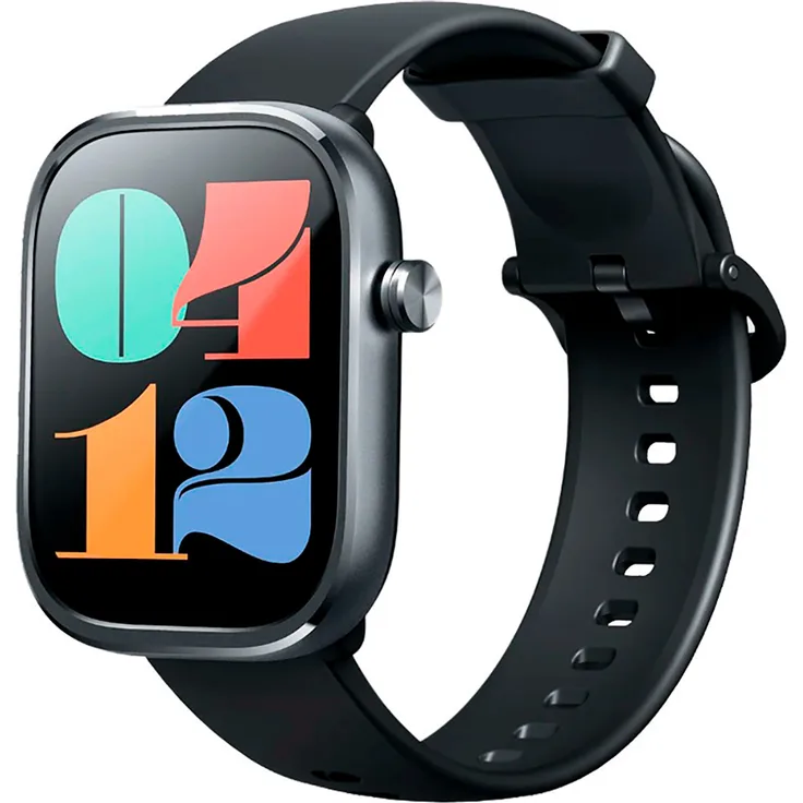 Mibro C4 Smartwatch, Wasserfest mit 10 Tagen Akkulaufzeit, über 100 Sportmodi, Silber