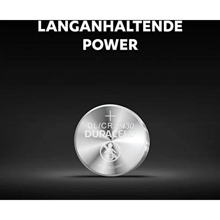 Duracell Specialty 2430 Lithium-Knopfzelle 3 V, 2er-Packung (CR2430 /DL2430) entwickelt für die Verwendung in Schlüsselanhängern, Waagen, Wearables und medizinischen Geräten – Bild 2