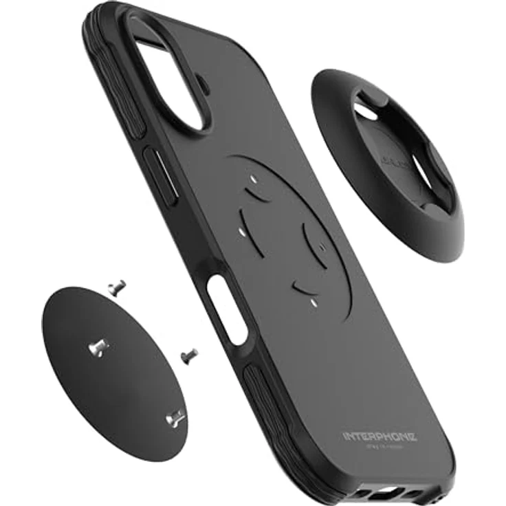 Interphone SMQUIKLOXIP16TE, flexible Schutzhülle für iPhone 16 mit antibakterieller Microban-Technologie und Anti-Shock Design – Bild 2