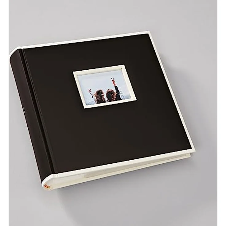 Semikolon Fotoalbum 200 Pockets Album 351136, dekoratives Album in Schwarz für 200 Fotos – Bild 2