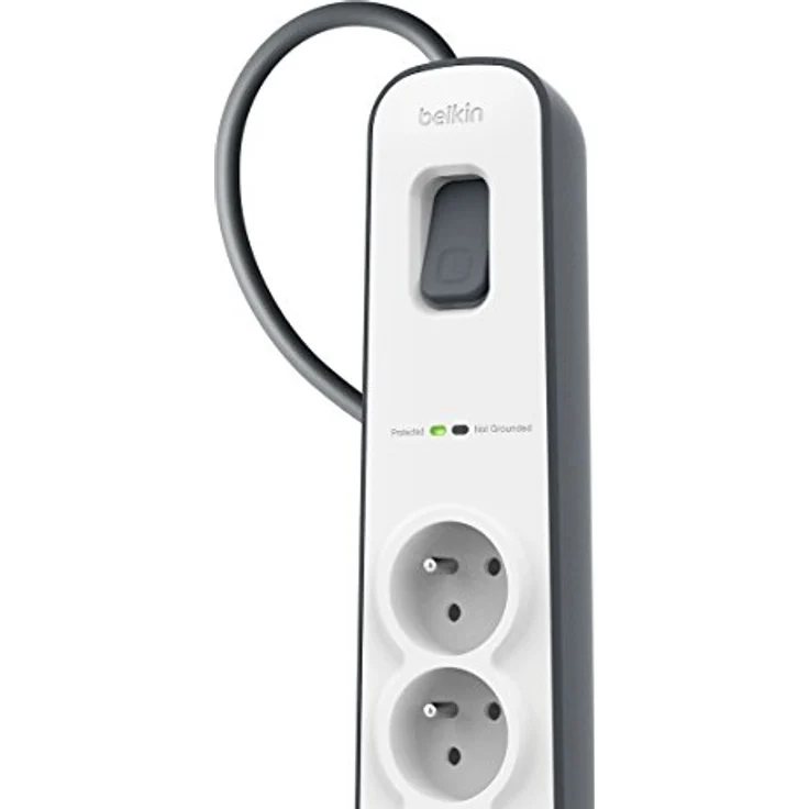 Belkin BSV400ca2M, Steckdosenleiste mit 4 AC-Ausgängen, Überstromschutz und 2 m Kabellänge – Bild 5