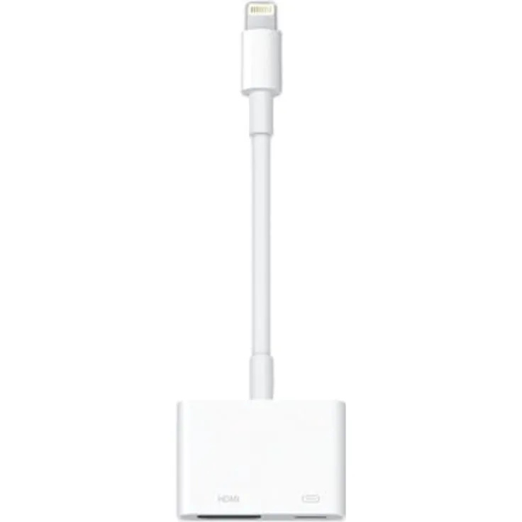 ENGELMANN EnM0530, Lightning auf HDMI Digital AV Adapter mit 1080p HD-Unterstützung, plug-and-play, optionalem Lightning-Anschluss zum Laden