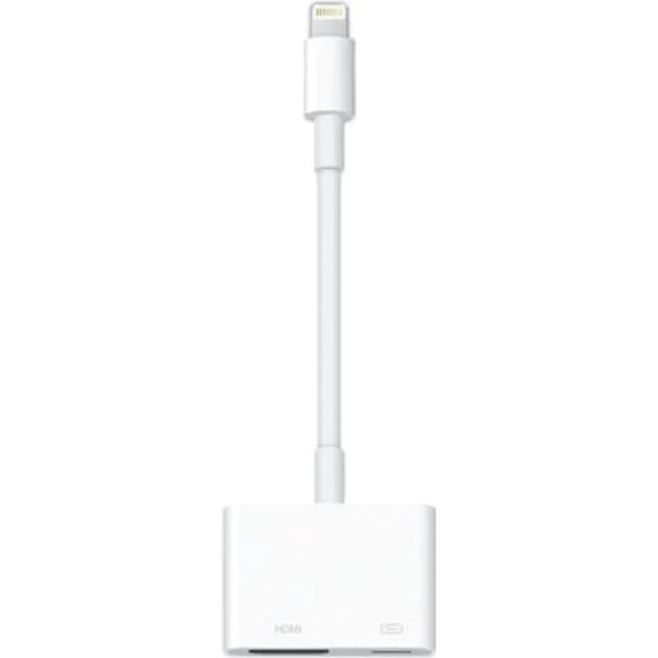 ENGELMANN EnM0530, Lightning auf HDMI Digital AV Adapter mit 1080p HD-Unterstützung, plug-and-play, optionalem Lightning-Anschluss zum Laden – Bild 1