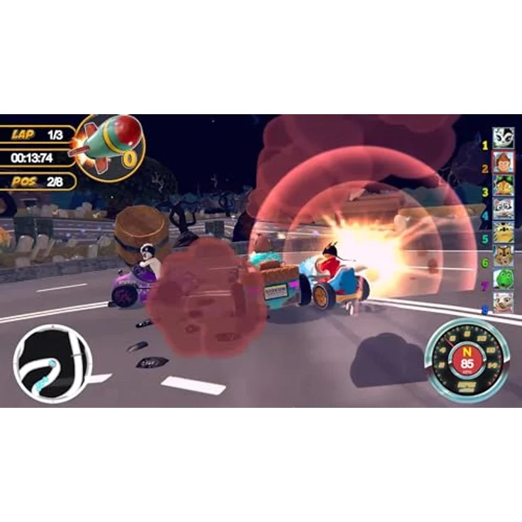 Markt + Technik ANIMAL KART RACER 2 - Familien Rennspiel für Nintendo Switch mit neuen Strecken und Charakteren, 1-2 Spieler – Bild 5