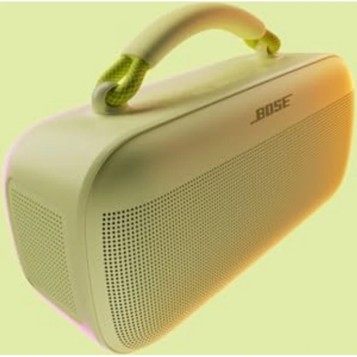 Bose SoundLink Max, tragbarer Bluetooth Lautsprecher mit bis zu 20h Akkulaufzeit, wasserdicht, USB-C, 3,5 mm AUX-Eingang, Zitrusgelb – Bild 2