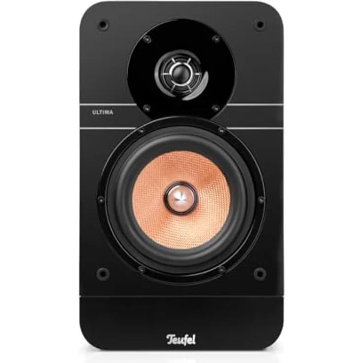 Teufel Ultima 25 Aktiv - Aktive Regallautsprecher mit Bluetooth und integriertem AV-Receiver, Dolby Audio, DAB+ und FM Radio, HDMI ARC CEC, Touch Slider - weiß - Preisvergleich – Bild 2