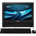 MSI PRO AP162T ADL-042XEU, All-in-One-PC mit 15,6 Zoll Full HD IPS-Display, Intel Celeron N100, 8 GB RAM und 256 GB SSD, schwarz