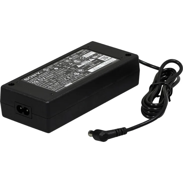 Sony Ersatz-Netzteil 100 W, Kompatibles Notebook Netzteil in Schwarz für zuverlässige Akkuladung