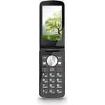 Emporia TOUCHsmart.3 New Edition, 4G Handy für Senioren mit dedizierter WhatsApp-Taste, 3.25" Farbdisplay und Ladestation, Schwarz