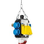 as - Schwabe MIXO Energiewürfel II DAT+ – Hänge-Verteiler mit 4 Schutzkontakt-Steckdosen, 5-polige CEE-Steckdose, Druckluft-Verteiler NW7,2 & Datendose, IP44, Made in Germany, Schwarz, 60764