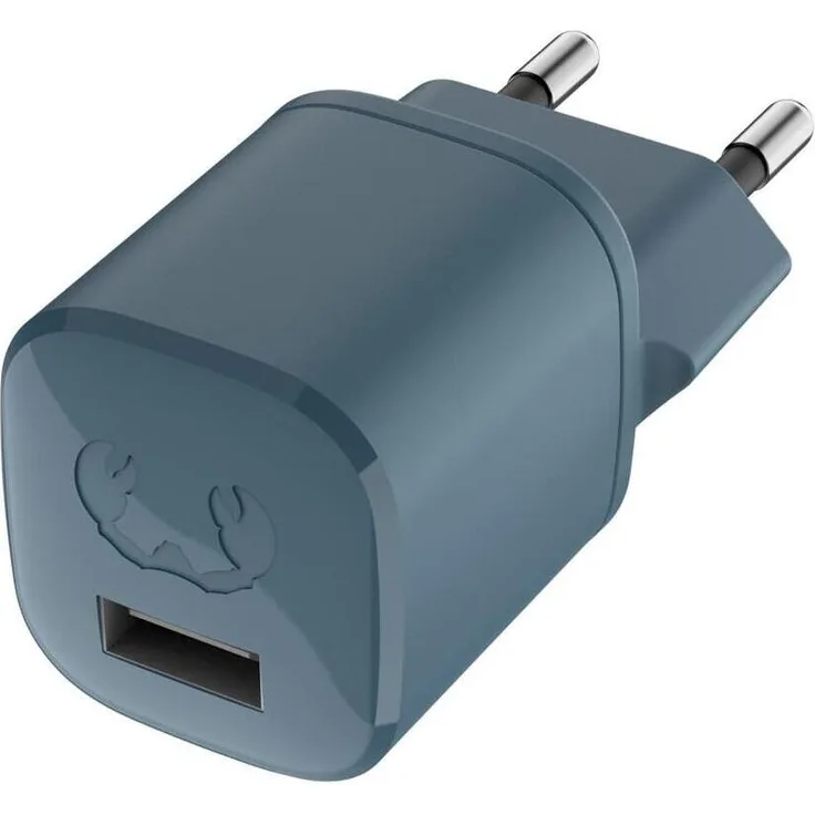 Fresh 'n Rebel USB-A Mini Charger 12W Dive Blue - Handy-Ladegerät mit stilvollem Design