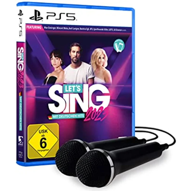 Let's Sing 2023 German Version [+ 2 Mics] (PlayStation 5) – Bild 1