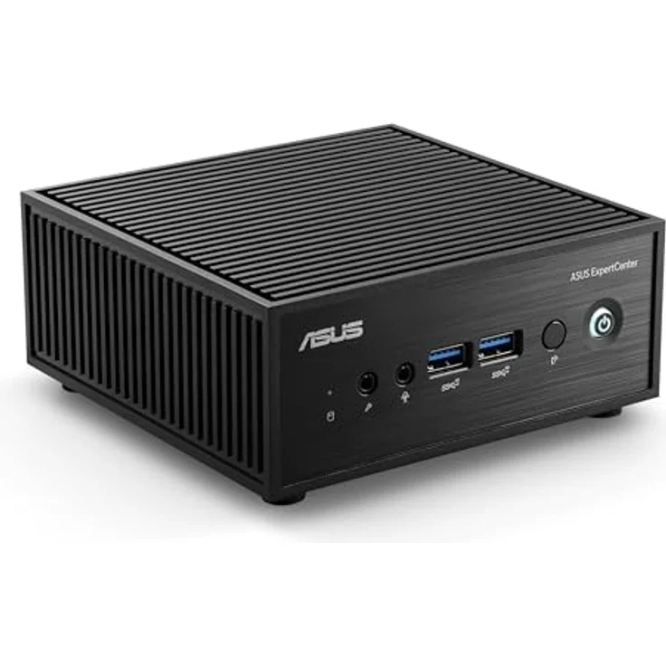 Asus Mini-PC PN42, Intel N200, 8 GB RAM, 1000 GB SSD, passiver CPU-Kühler, schwarz, Windows 11 – Bild 1