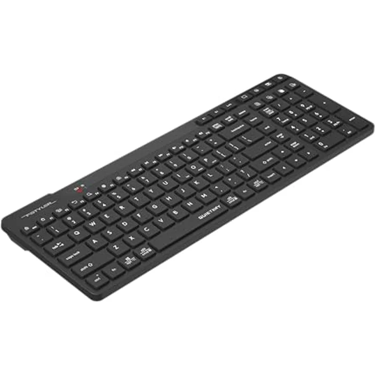A4Tech FSTYLER FBK27C AS, Kabellose Tastatur mit 2.4 GHz und Bluetooth, Schwarz – Bild 2