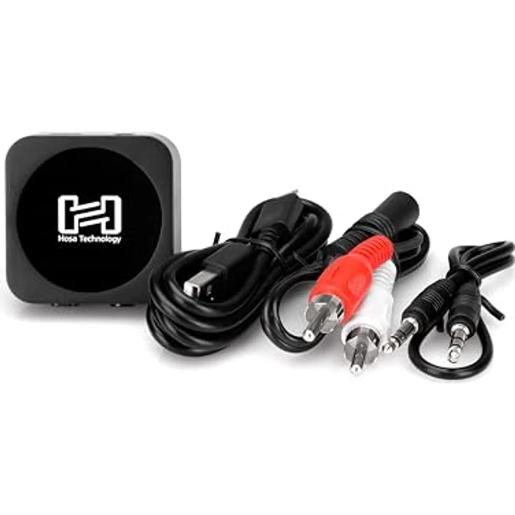 Hosa IBT-402, Drive Bluetooth Audio Receiver, Sender und Empfänger mit 3.5 mm TRS Kabel und USB Ladegerät, bis zu 8 Stunden Spielzeit – Bild 2