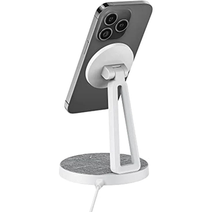 XLayer MagFix Pro 2-in-1 Ladestation Wireless Charger Standby Kompatibel mit Magsafe Ladegerät Apple mit magnetischer Induktion kabelloses schnelles Laden von iPhone 15/14/13/12/11 Pro Max Plus Mini – Bild 2