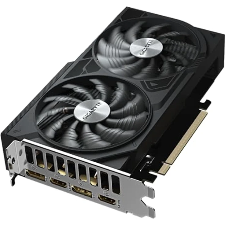 GIGABYTE GeForce RTX 5050 WINDFORCE OC V2 8G Grafikkarte - 8GB GDDR6, 128bit, PCI-E 5.0, 2572MHz, 2 x DP, 2 x HDMI, NVIDIA DLSS 4, bis zu 7680 x 4320 Pixel – Bild 4