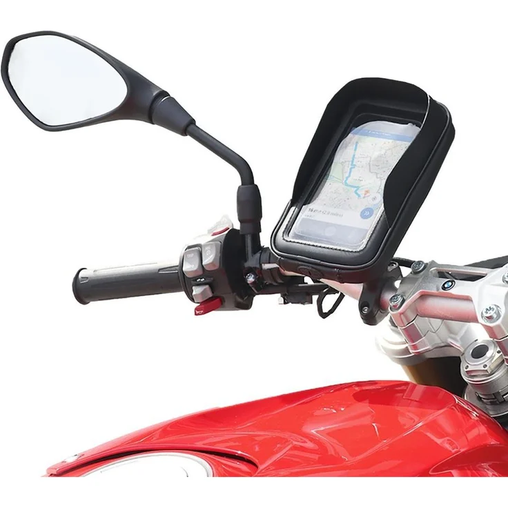 Mobilis U.FIX, Passive Smartphone Halterung für Auto, universelle Passform, wetterbeständig, Schwarz