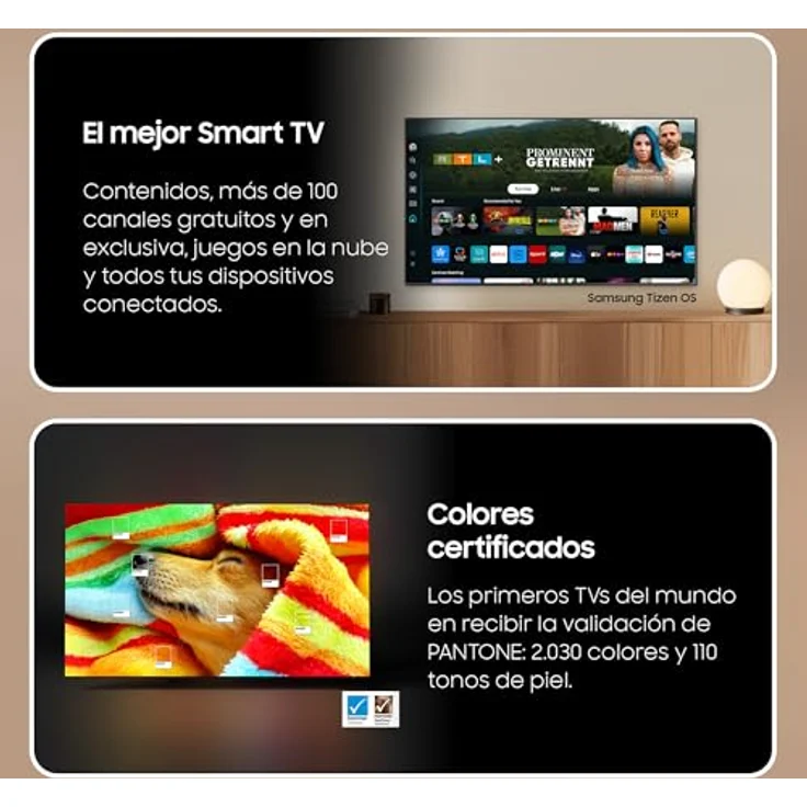 Samsung 4K 2024 55S85D Smart TV mit 140 cm (55 Zoll) in Pantone-zertifizierten Farben und Kino-Sound – Bild 4