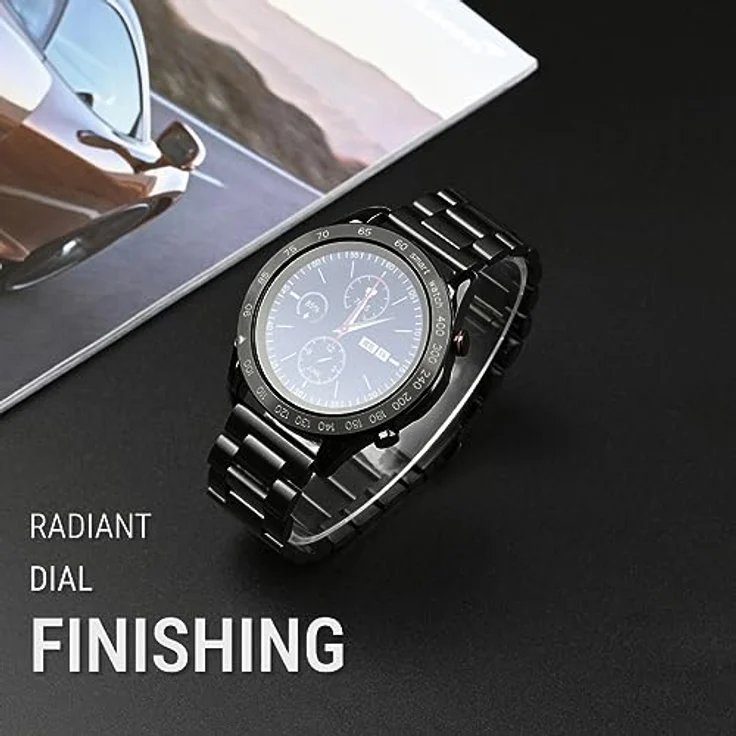 Hifuture Go Pro Smartwatch (Silber) - Langlebig, ergonomisches Design, robust – Bild 3