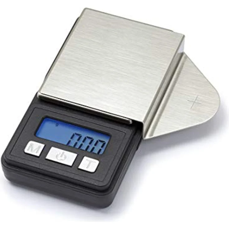 Dynavox Digitale Tonarmwaage TW-2, Ermittlung und Einstellung der Auflagekraft für Plattenspieler-Tonabnehmer, kompakt, antimagnetische Auflage, hohe Genauigkeit – Bild 2