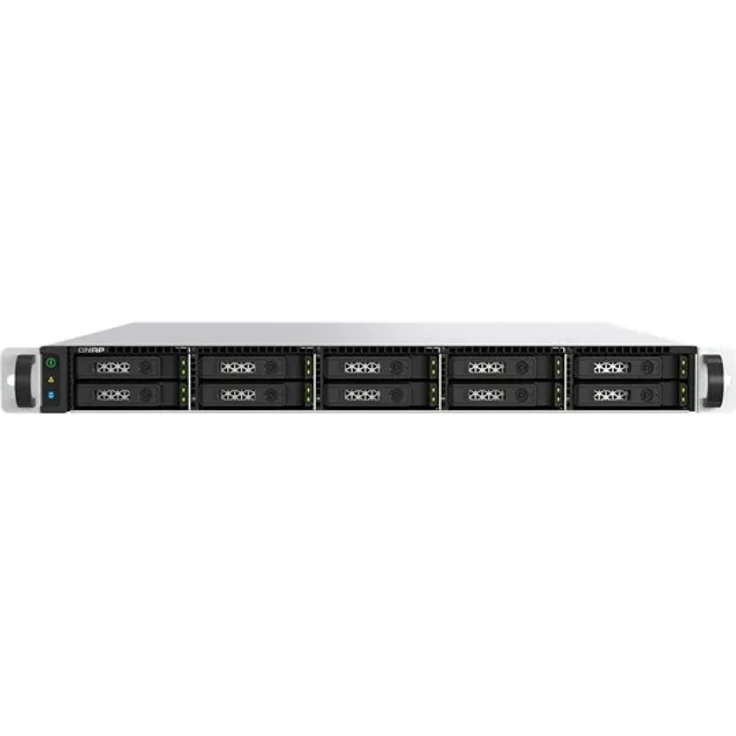 QNAP TS-h1077AFU-R7-32G, 10-Bay NAS Server mit AMD Ryzen 7, 32 GB DDR5 RAM, 2.5/10GbE, RAID-Unterstützung