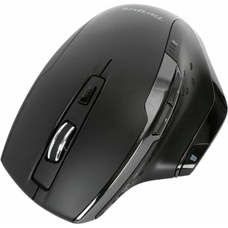 Targus Anti Microbial Ergonomic BlueTrace Mouse (Kabellos), Maus, Schwarz – Bild 5