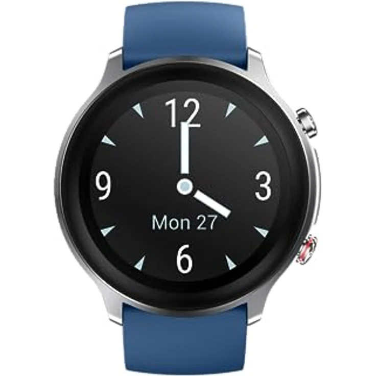 Doro Watch Smartwatch für Senioren wasserdicht Damen Herren Sportuhr Touchscreen Aktivitätstracker Schrittzähler Herzfrequenzmesser Blau – Bild 1