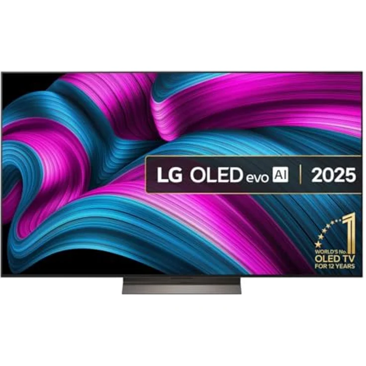 LG OLED65C5ELB, 65 Zoll 4K OLED evo TV mit Alpha9 Gen8 AI Prozessor und Dolby Atmos, schwarz – Bild 1