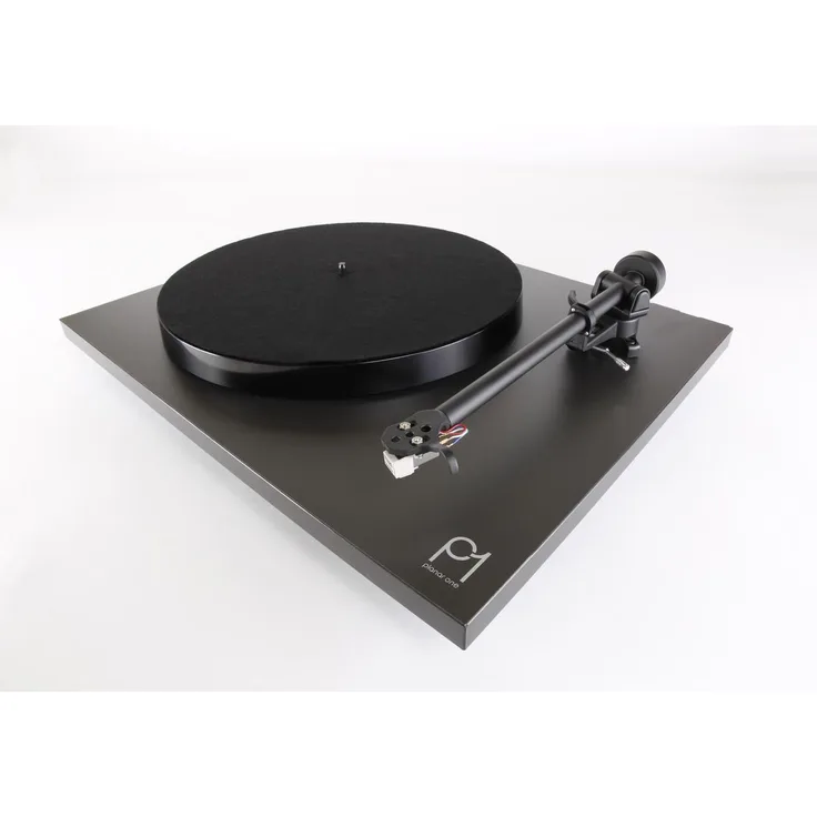 Rega Planar 1 Plus Plattenspieler, Phono-Vorverstärker integriert, schwarz