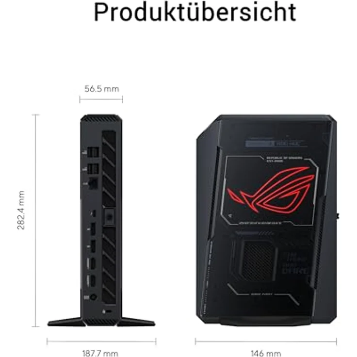 Asus Nuc 15 Rog Rnuc15Jnk9X489A2, Desktop-PC mit Intel Core Ultra 9, 32 GB RAM, 1024 GB SSD, NVIDIA GeForce RTX 5070, Windows 11 Home – Bild 4